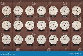 World-time clock